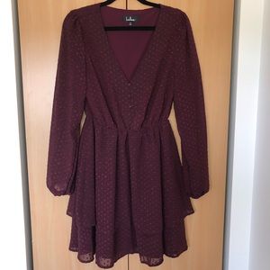 Lulus Long Sleeve Dress